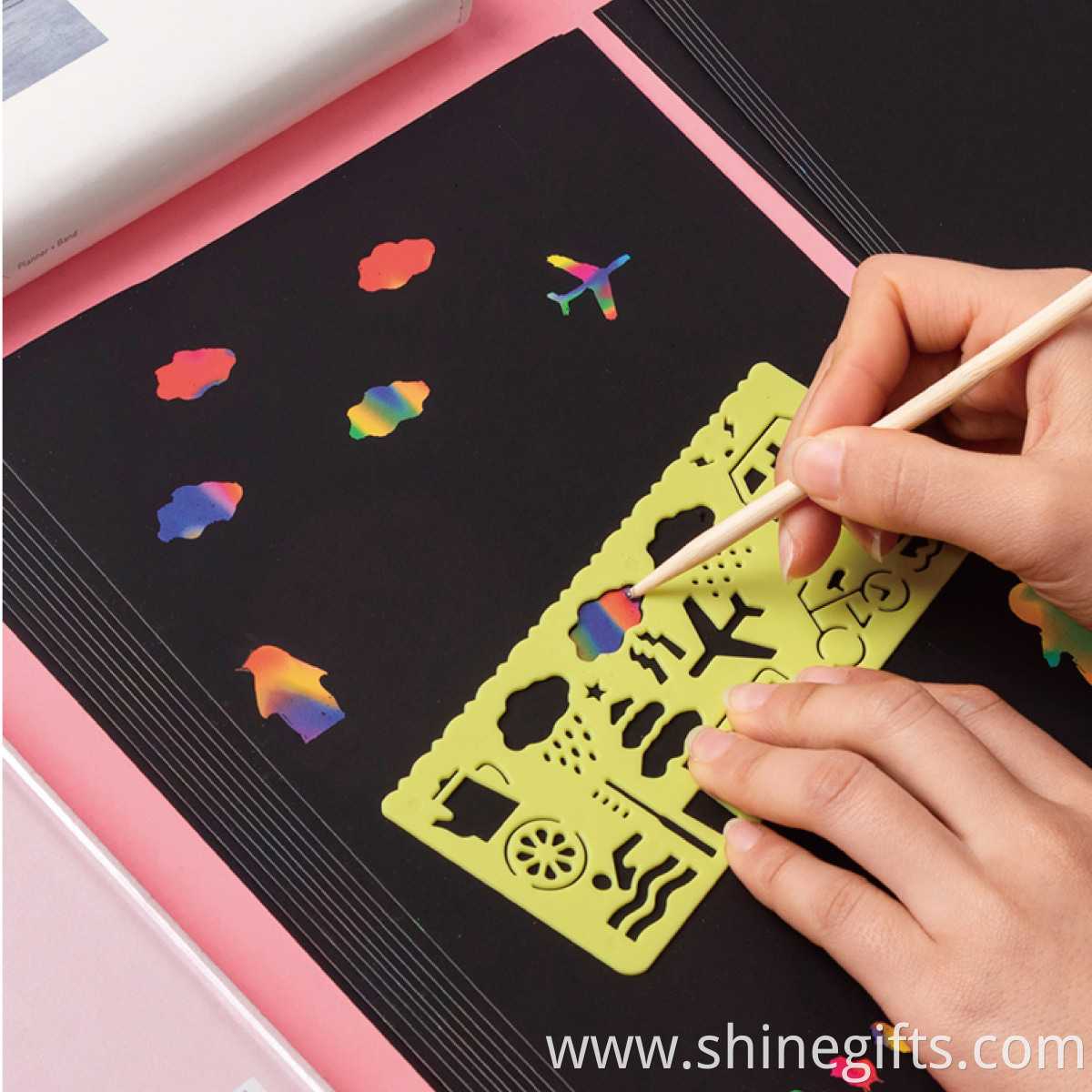 Children Scratch Paper Art Set for Kids